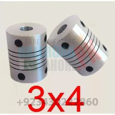 3x4mm Flexible Coupling Shaft