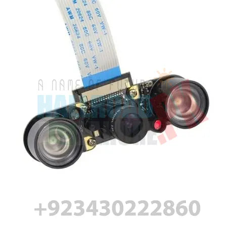 Night Vision 5mp Camera Module For Raspberry Pi With 2 Ir Leds