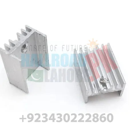 Silver Aluminium To 220 Heat Sink