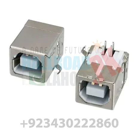 4 Pin Usb b Type Socket Connector