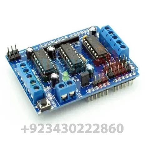 L293 L293d Motor Driver Module Arduino Motor Driver Shield In Pakistan