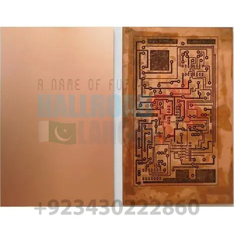 6x4 Inch One Sided Bakelite Copper Sheet One Sided Clad Plate Laminate Pcb Board