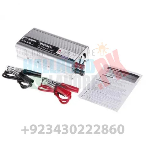 Suoer 500w 12v To 230v Inverter Silver