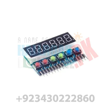 6-digit 8 Segment Tube Led Display Module Tm1637 For Arduino Raspberry Pi