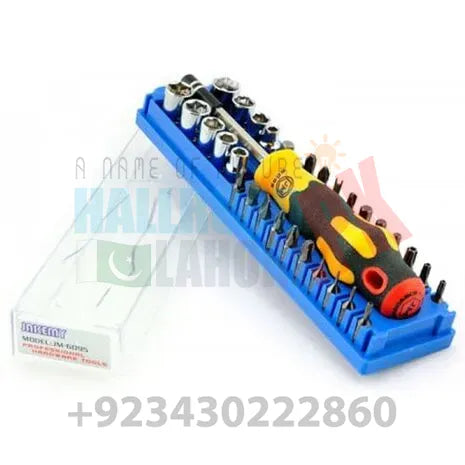 JM-6095 31 in 1 Multi-functional Screwdriver Hand Tool Set Household