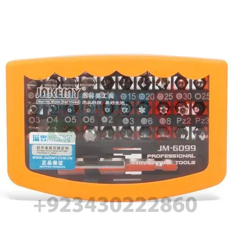 JM-6099 31 in 1 Multi-functional Screwdriver Hand Tool Set Household
