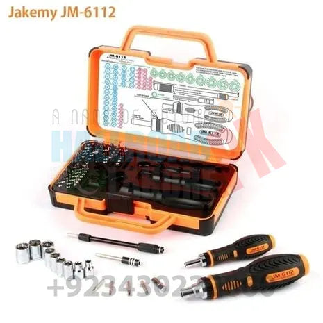 JM-6112 69 in 1 Screwdriver Ratchet Hand-tools Suite Furniture Computer Electrical maintenance Tools