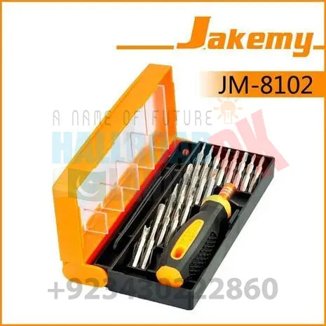 JM-8102 22in 1 Screwdriver Ratchet Hand-tools Suite Furniture Computer Electrical maintenance Tools