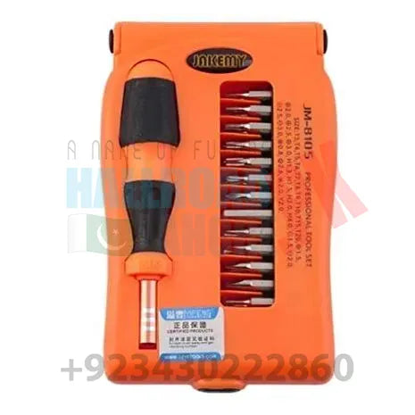 JM-8105 27 in 1 Screwdriver Ratchet Hand-tools Suite Furniture Computer Electrical maintenance Tools