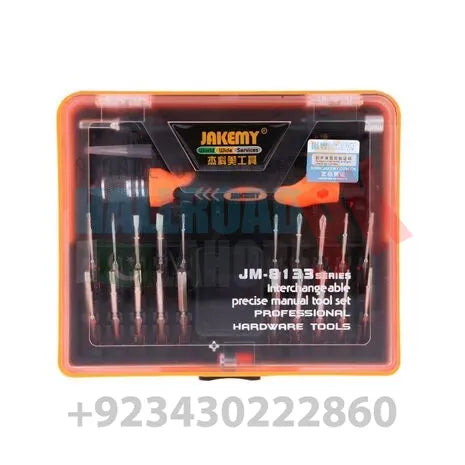 JAKEMY JM-8133 23 in 1 Screwdriver Ratchet Hand-tools Suite Furniture Computer Electrical maintenance Tools