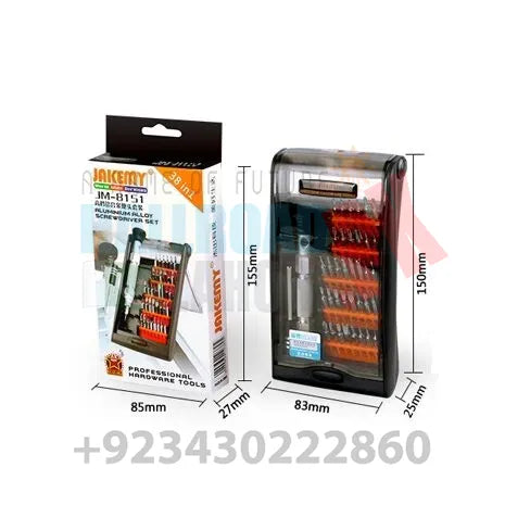 JAKEMY JM-8151 38 in 1 Screwdriver Ratchet Hand-tools Suite Furniture Computer Electrical maintenance Tool