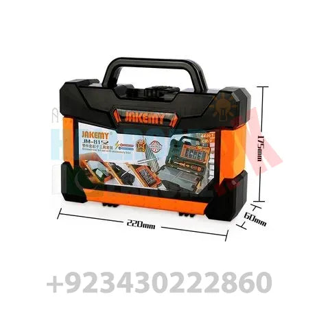 JAKEMY JM-8152 44 in 1 Screwdriver Ratchet Hand-tools Suite Furniture Computer Electrical maintenance Tool