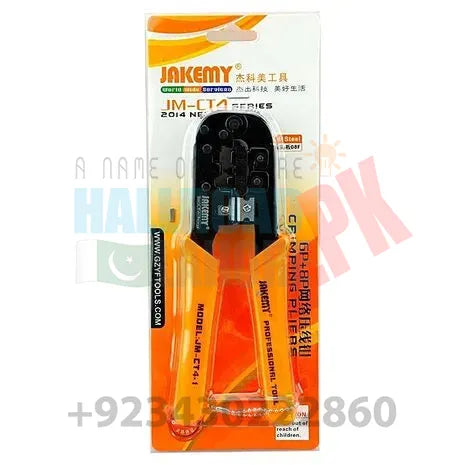 JM-CT4-1 6P 8P Ethernet Internet Cable Crimping Tool Wire Cutting Pliers tool kit Network repair hand tools