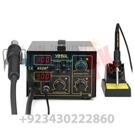 Hot Air Pump Rework Soldering Station Automatic Temperature Control YIHUA YH852D+