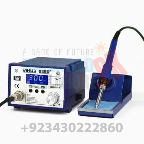 Yihua 939D+ Soldering Iron Station YH939D+ Adjustable Temperature High Power Iron 75W Welding Station in Pakistan