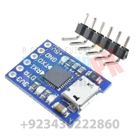 6 Pin Cp2102 Micro Usb To Uart Ttl Module Programmer