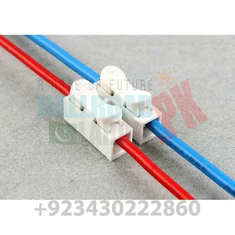2 Point Quick Connector Cable Clamp Terminal Block Spring Connector Wire