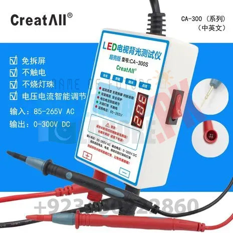 Led Tv Tester 0-300v Led Tv Monitor Laptop Backlight Lamp Tester Led Beads Detect Tool Tester Tool