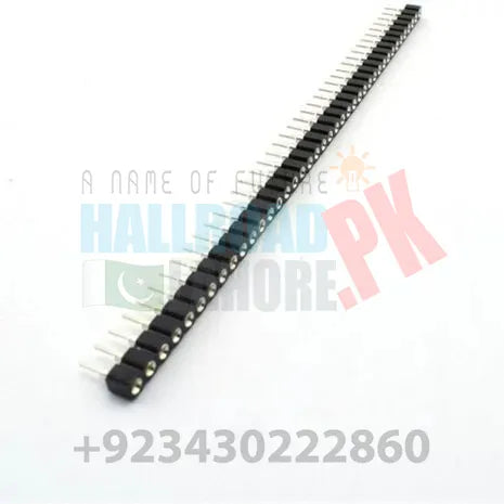 40 Pin 2.54mm Single Row Round Female Pin Header Strip