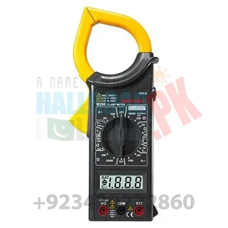 Mastech M266 Digital AC Clamp Meter AC/DC Voltage AC Current Resistance Tester