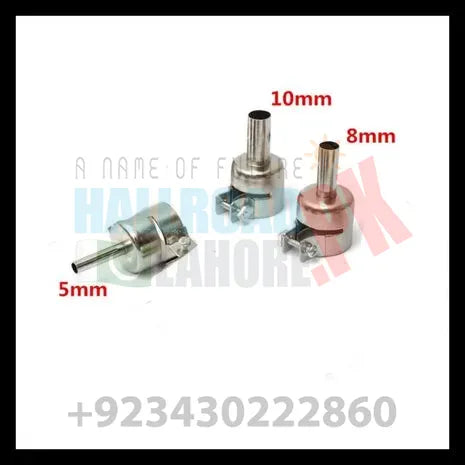 3pcs Heat Gun Nozzle Hot Air Soldering Station Gun Mouth