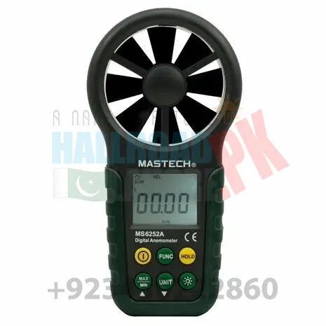 Docooler Mastech MS6252A Portable Digital Anemometer Handheld LCD Electronic Wind Speed Air Volume Measuring Meter Backlight