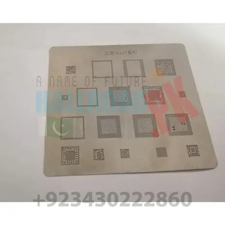 IC Chip BGA Reballing Stencil Kits Set Solder Template for Samsung Note 7