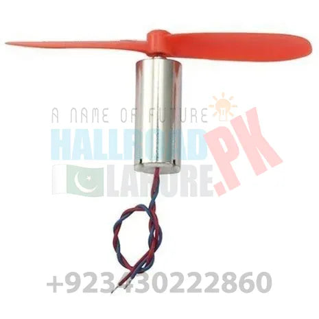 2 Pieces 1 Pair Helicopter Coreless Micro Dc Motor with Propeller