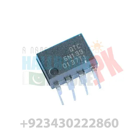6N136  6N136 8 Pin Transistor Optocoupler