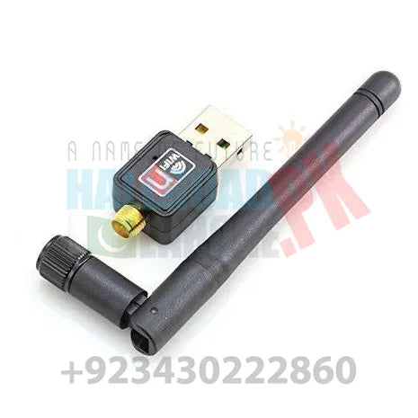 300 Mbps USB Wifi Dongle Wireless Adapter 802.11N/G/B With Antenna In Pakistan