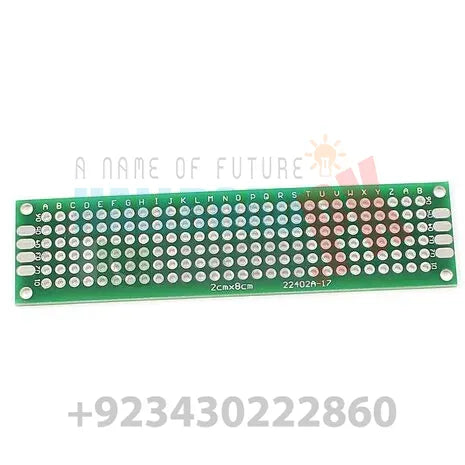 Double Side 2x8 Dotted Veroboard Printed Circuit Pcb Prototype Board Project Board