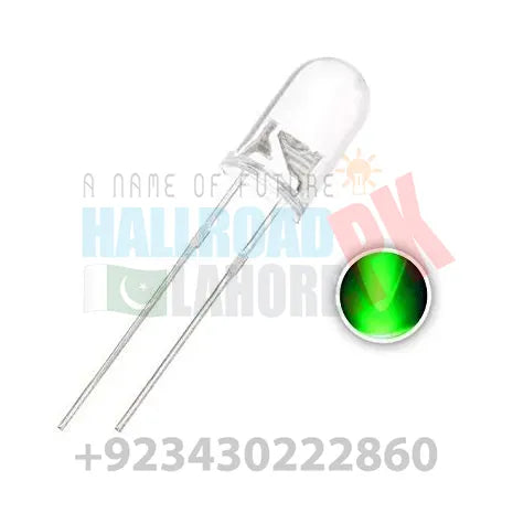 Crystal 5mm Green Led Light Emitting Diode