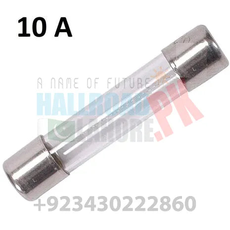 10 AMP  5x20mm 250VAC glass fuse In Pakistan