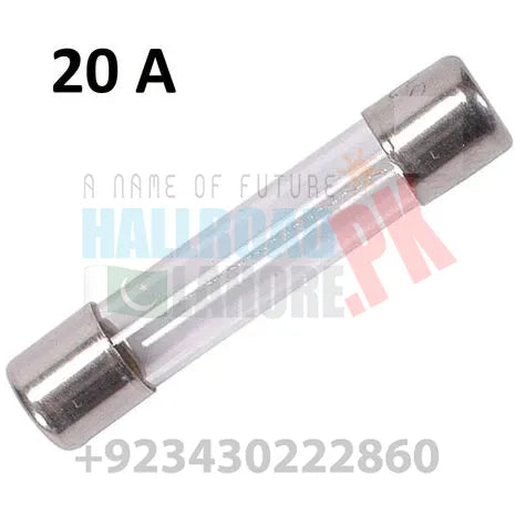 20 Amp 5x20mm 250vac Glass Fuse In Pakistan