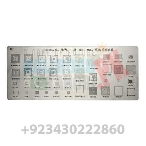 IC Chip BGA Reballing Stencil Kits Set Solder MTK Samsung HTC Huawei Android in Pakistan