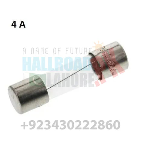 4 AMP 6x30mm  250VAC glass fuse In Pakistan