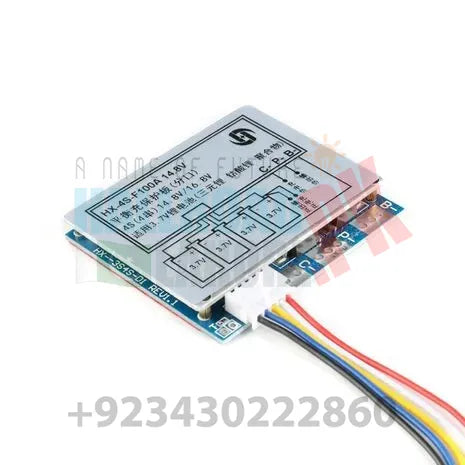 3.7V HX-4S-F100A 100A 4S BMS 18650 Battery Protection Board 4s 100a BMS Module