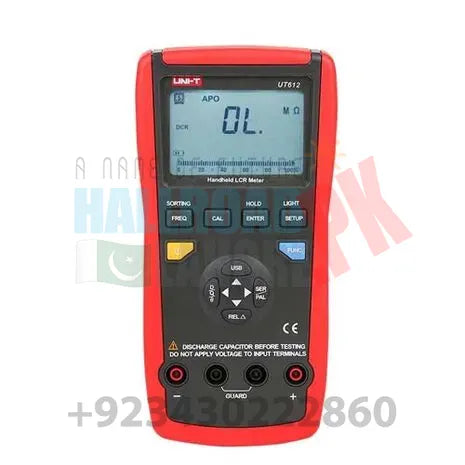 Digital Auto Inductance Capacitance LCR Meter UNI T UT612 in Pakistan