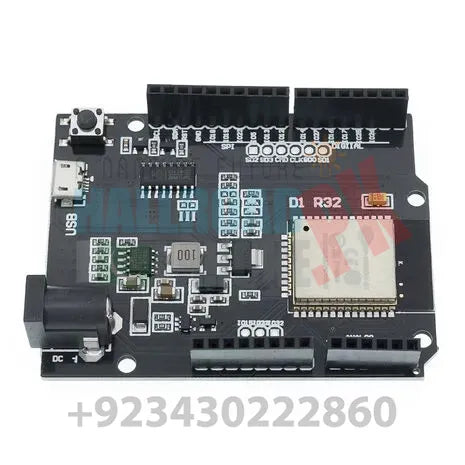 ESP32 WeMOS D1 R32 ESPDuino32 4MB Wi-Fi and Bluetooth Board ...