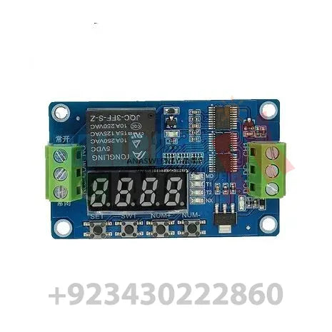 Frm01 Time Delay Cycle Self-lock Relay Control Module 18 Functions ...