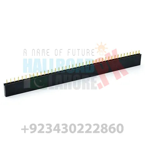 40 Pin Single Row Female Header Strip