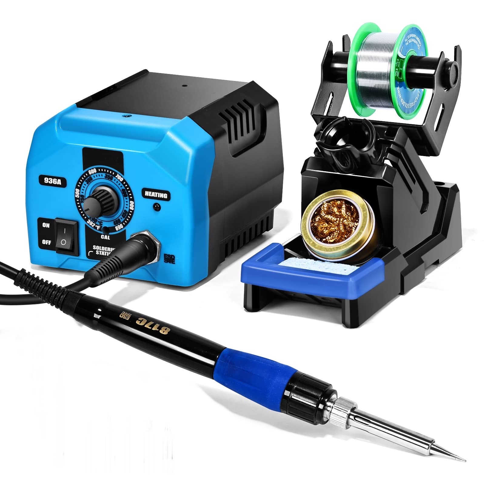 Adjustable Soldering Iron Station Web 936a Ii 65w With Intelligent Wor ...