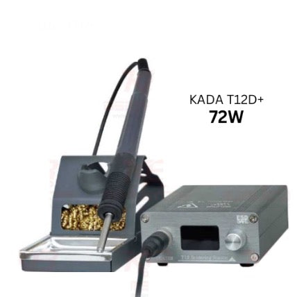 KADA T12-D+ Digital Soldering Iron Soldering Station With ESD Safe Port 72W