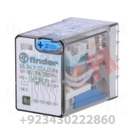 Finder 11 PIN 12V DC RELAY 2 Pcs in Pakistan