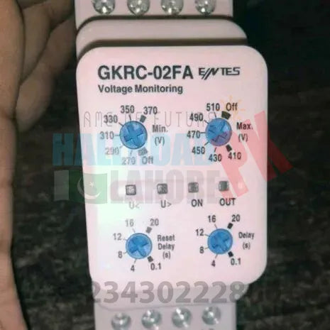 GKRC-02FA voltage monitoring relay ENTES in Pakistan