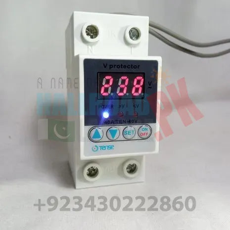 Tense Over and Under Voltage Relay Protective Device V-Protector Protector VP-40A in Pakistan