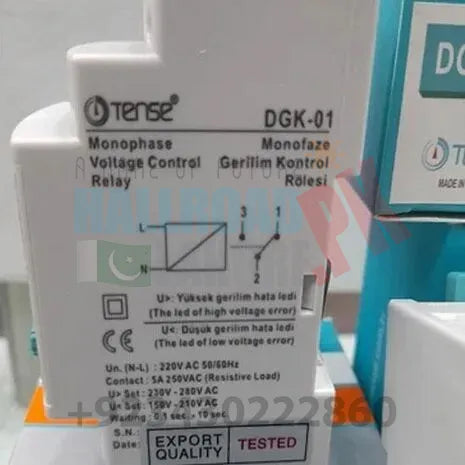 DGK-01 Digital MonoPhase Voltage Control Relay Tense in Pakistan