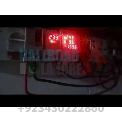 Din Rail Display Adjustable Over and Under Voltage Protective Device Relay in Pakistan