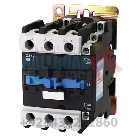 CJX2-6511 65Amp Coil Voltage AC220V Electrical Triphase Relay & Contactor