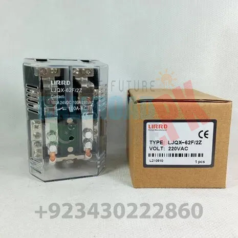 LIRRD LJQX-62F 2Z High Power Relay 100A High Current 24VDC in Pakistan